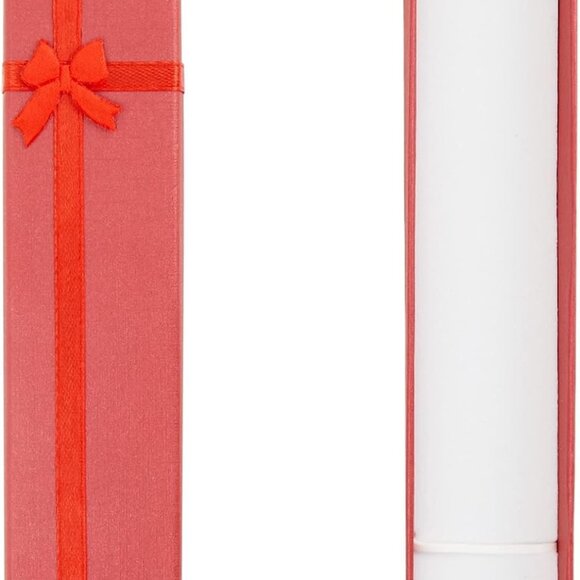 15 Jewelry Gift Boxes with Foam Inserts & Ribbon Knot - Picture 4 of 5